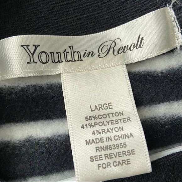 Youth in Revolt striped jadore sweatshirt - Picture 5 of 6